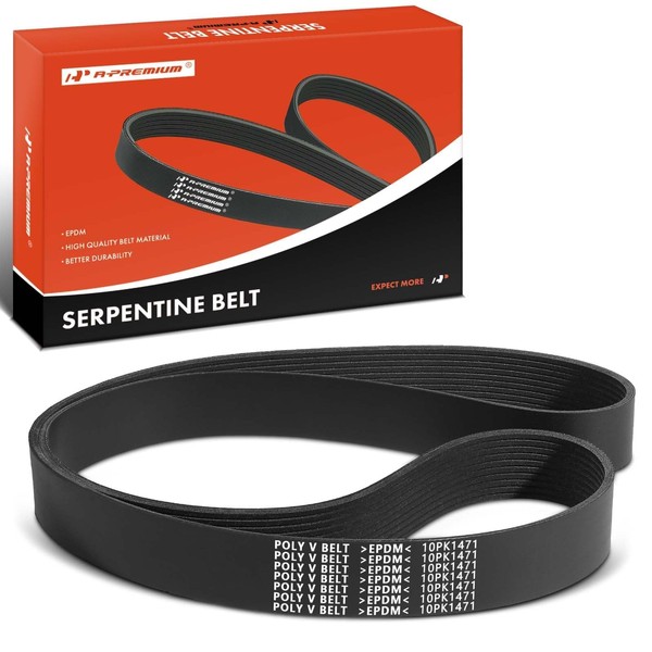 A-Premium Heavy-Duty Serpentine Drive Belt Compatible with Ram 1500 2021-2022