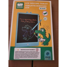 KOKODI LCD Tablet 10 Inch Colorful Toddler Doodle Tablet NEW