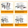 LEDXLIRBH Turtle Basking Platform with Ramp, for 10-30 Gal Tank
