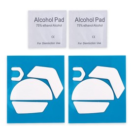 Almohadillas para Orejas de Repuesto para Patines Logi G502 X con Cable para Mouse para Juegos (G502 x pies Blancos)