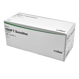 Troponin Rapid Test, Sensitive Trop-Test, Heart Attack Test, TROP T, without Pipette, 10 Tests