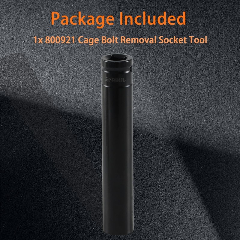 EVRBUL 3/4" Socket Truck Cage Bolt Socket Tool Removal Puller