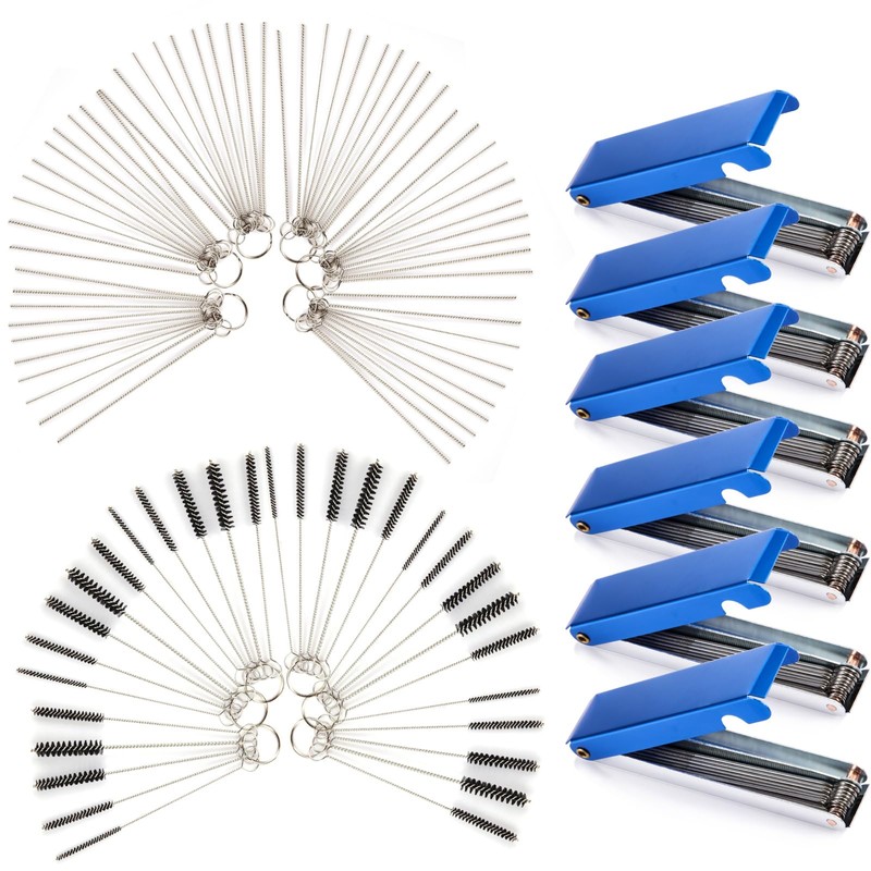 Mudder Set of 3 Carburetor Cleaning Kit Torch Tip Cleaner,