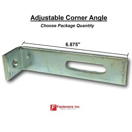 Generic (Choose Qty) 1-Hole 90DEG Corner Adjustable Angle Unistrut Channel P1499 #4648 - 1