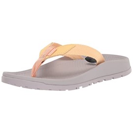 Chaco Women's Lowdown Flip Flop, Peach Sherbet, 9