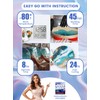 Jarezina Epoxy Resin Kit 64OZ,Crystal Clear Epoxy Resin-Strong and No