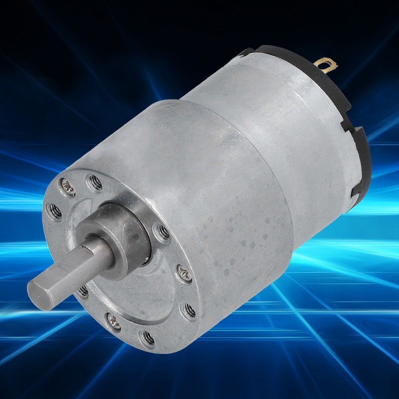 DC 12V Gear Motor Speed Reduction CW CCW Copper Wire