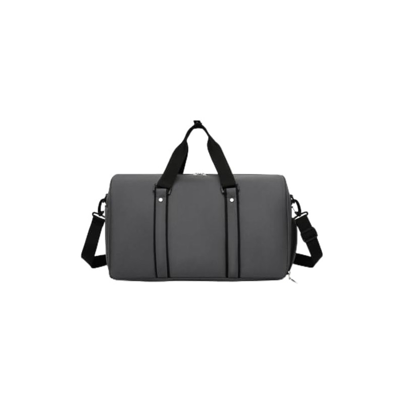 Mochila gimnasio Menolana Unisex con compartimento para zapatos – Gris