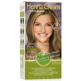 Naturtint | Henna Cream | Semi-Permanent Colouring Cream without Ammonia | +90% Natural Ingredients | Up to 12 Washes | 7.0 Hazelnut Blonde | 110 ml