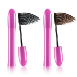 AFGHOUZ 2Pcs Colored Mascara for Eyelashes, Colorful Mascara Set, Waterproof Charming Long Lasting Volumizing Eye Makeup for Women