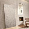 TORURAL 24” x 48” Faux Stone 3D Wall Panels, Clay