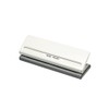 PLUS PU-601 6-Hole Punch Movable Binder Notebook, White