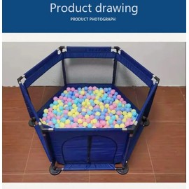 BLACK UNICORN Corral para Beb Porttil para Interiores y Exteriores con Bolsa de Viaje, Corralito de Juegos y Seguridad, Ideal para Actividades de...  