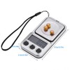 Báscula de cocina LCD Digital Báscula de Bolsillo Portátil Mini