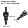 X AUTOHAUX 7.89mm SAE to 5/16 8mm Straight Car Fuel