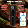 feifeaouy Smart Bluetooth Meat Thermometer – 820-FT Bluetooth Wireless Range