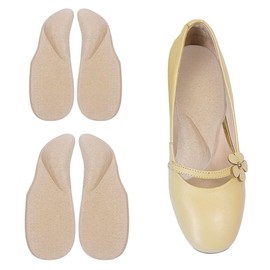 FDEETY 2 Pairs of Orthopaedic Insoles Shoe Insoles Gel Foot Drop Brace Plantari Ortopedici Piede Piatto Insoles Arch Support Insoles for Flat Feet (L)