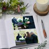Large Book Bound Funeral Remembrance Condolence Memorial Album With Photo