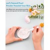 2PCS Freshwater Pearl Powder Organic, 100% Natural Pearl Powder, DIY