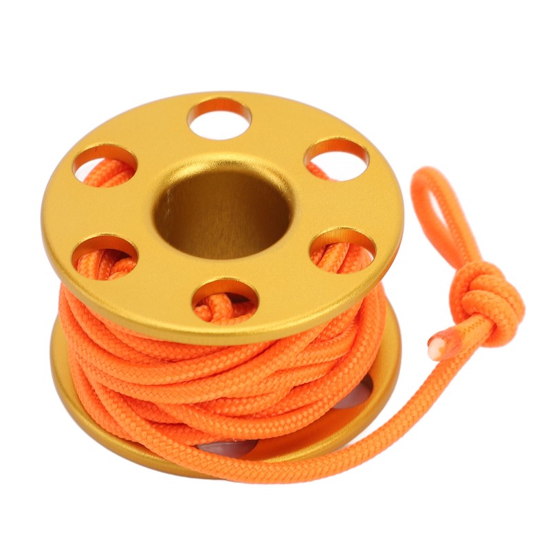 Scuba Diving Finger Reel Aluminum Alloy Mini Finger Spool Reel