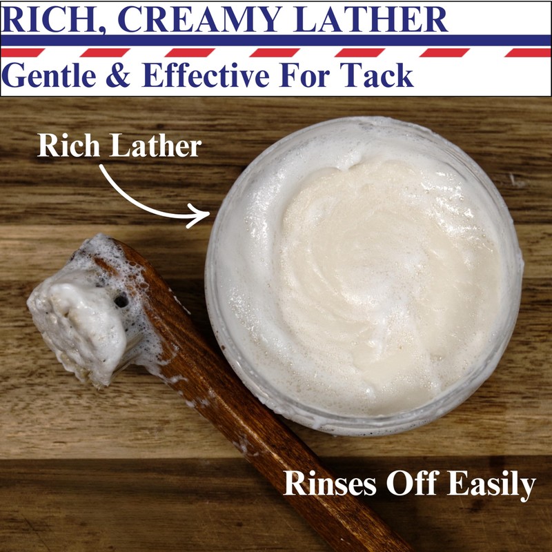 Nunn Finer - M.O.S.S. Saddle Soap - 7oz Natural Goat’s