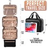 Large Hanging Travel Cosmetic Bag For Women With Jewelry Compartment