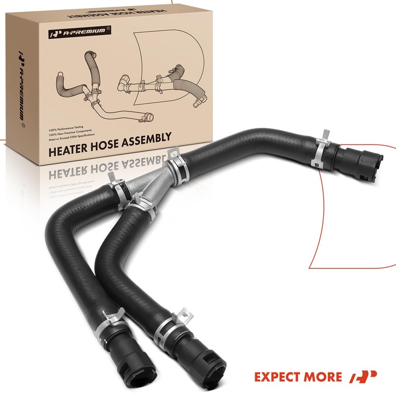 A-Premium Outlet HVAC Heater Hose Pipe Line Assembly Compatible with