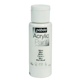 PEBEO 97801 ACRYLIC 59ML MATT WHITE, 3.3 x 3.3 x 10 cm