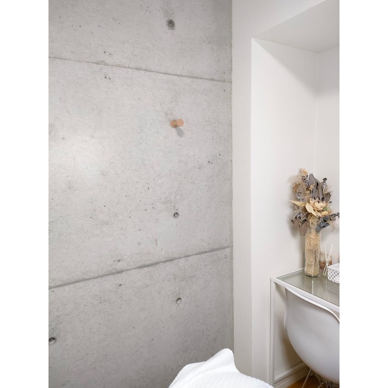 Classico Wooden P-Connector Attachment Hook Cap Natural Light Brown Wooden