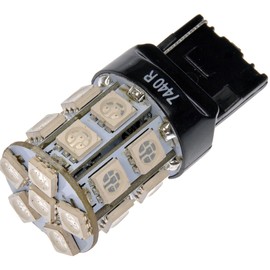 Dorman 7440R-SMD 7440 Red 5050SMD 20LED Bulb Compatible with Select Models