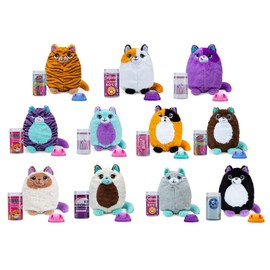 Basic Fun Misfittens 12 Surprise Cats to Collect - Soft and Colourful Kittens - Toy for Young Children