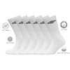 Umbro - Men's Sport Performance Socks (6 pair pack) (White)