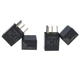 IEQFUE 4PCS 8T2T-14B192-AA 8T2T14B192AA Multi-Function Relay 4-PIN Relays Compatible with Ford Fusion F150 F250