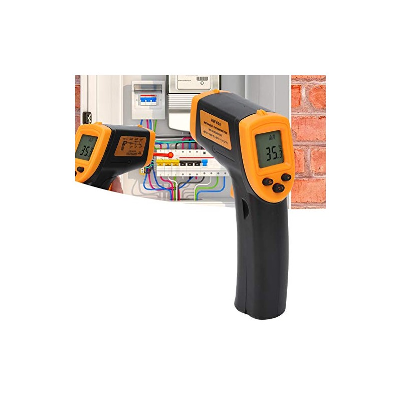 YWBL-WH Termómetro Infrarrojo Digital Termómetro de Temperatura LCD sin Contacto
