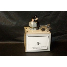 Laurel and Hardy Porcelain Hinged Box PHB Midwest of Canon Falls