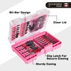Geinxurn 55Pieces Impact Screwdriver Bits Set, Magnetic S2 Steel Phillips/Slotted/Square/Torx