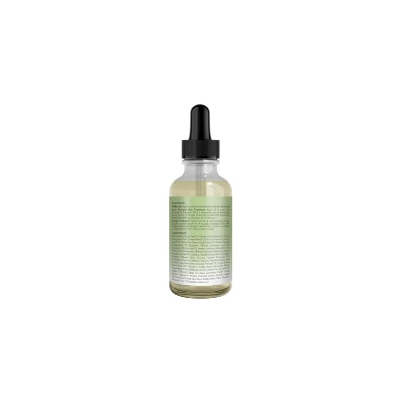 Mielle Aceite Fortalecedor Suave para Cuero Cabelludo y Cabello, Romero