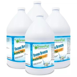 GreenFist Antimicrobial Lotionized Hand Soap Liquid Refill  Ocean Breeze 4 Gal