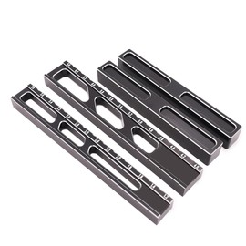 Raflot RC 4X Vehicle Measuring Tool RC Chassis Droop Gauge RC Car Ride Height Gauge RC Height Ruler Professional Universal with Scale Vehicle Measuring Tool for 1:10 Scale