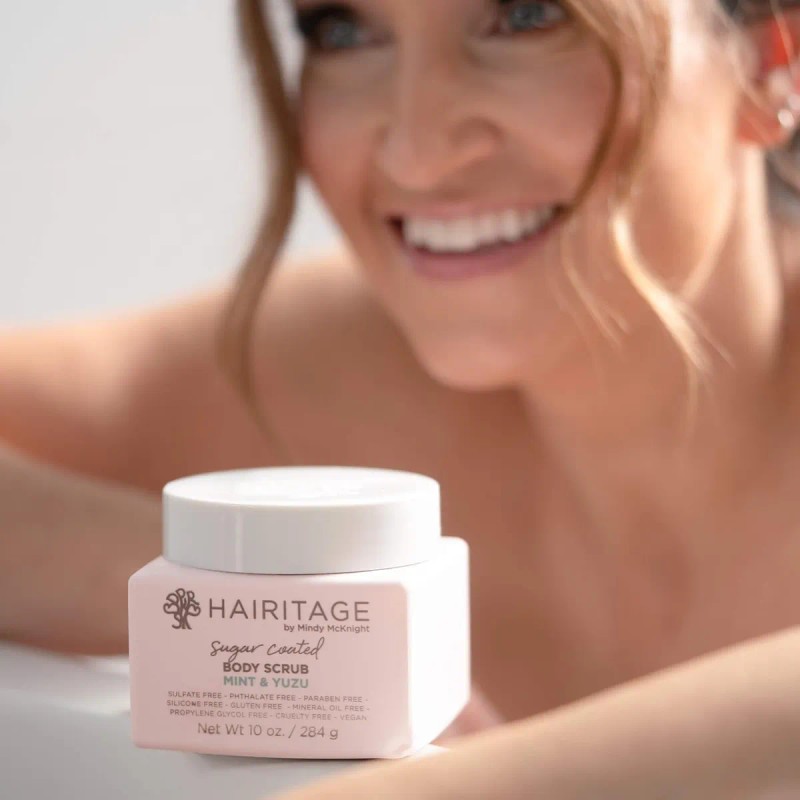 Exfoliante Corporal Recubierto De Azúcar Con Aroma A Menta Y