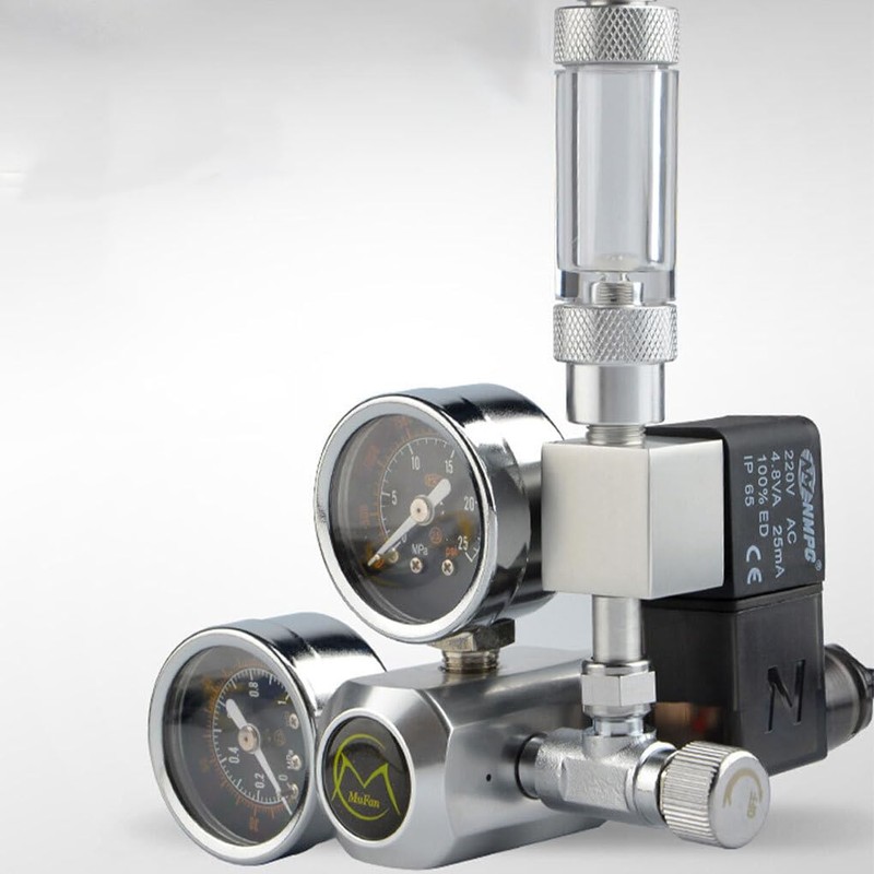 SUIOPPYUW Solenoid Valve Co2 Regulator - Safe And Stable Operation