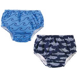 Hudson Baby Unisex Baby Swim Diapers, Sharks, 5 Toddler