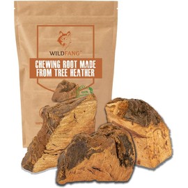 Wildfang® Kauwurzel aus der Baumheide für Hunde, Robustes und Langlebige Kauwurzel Hund, Splitterarmes Kauholz als Hundespielzeug für optimale Zahnpflege für Hunde und Welpen… (3 x M)