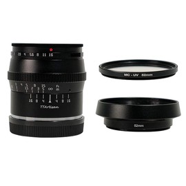 TTArtisan 50mm F1.2 APS-C Manual Focus Large Aperture Lens Suitable for Sony E Mirrorless Cameras