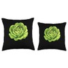 Iceberg Lettuce Design Throw Pillow