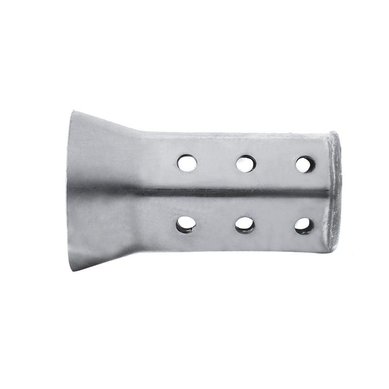 Motorcycle exhaust pipe silencer, stainless steel material, 51 mm, universal