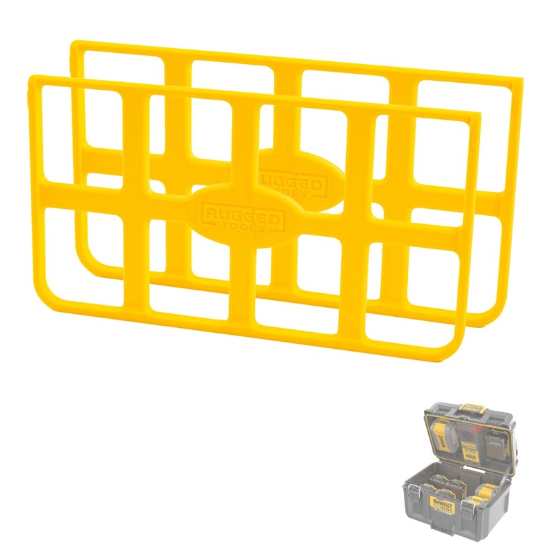 RUGGED TOOLS - HeavyDuty Divider compatible with Dewalt ToughSystem 2.0