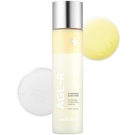medicube Tnico Facial Age-R Glutathione Glow Milky Toner, Tnico De Doble Capa De Baja Irritacin Para Una Piel Radiante Con Pptidos, Tono Uniforme,... 