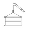 Fiero DESF-1/4, Destorcedor forjado de 1/4", acabado galvanizado
