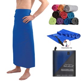 Style Slice Microfibre Towel Quick dry Lightweight Absorbent Travel Towel Sports Beach Gym Swimming Camping Hiking Drying Pets Small Medium Large X-Large XX-Large (Dark Blue SMALL 60cm x 30cm)